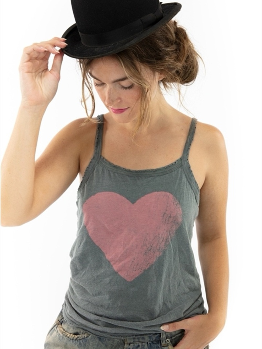 Magnolia Pearl SOLD OUT Season Of Love Astrid Heart Tank Top